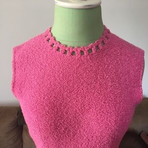 Vintage Pink Knit Dress
